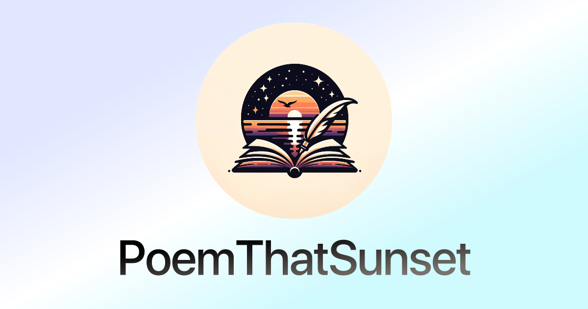 PoemThatSunset – Let AI write Poems for your Sunset!